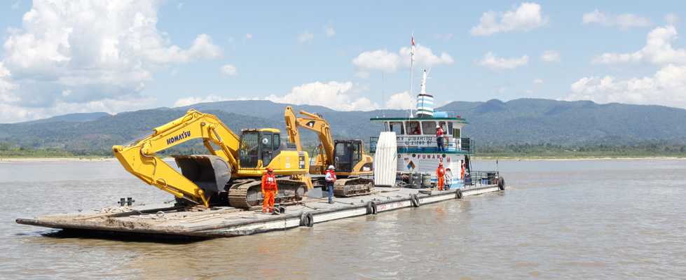 GRUPO ROMERO INAUGURA PUERTO FLUVIAL EN PUCALLPA