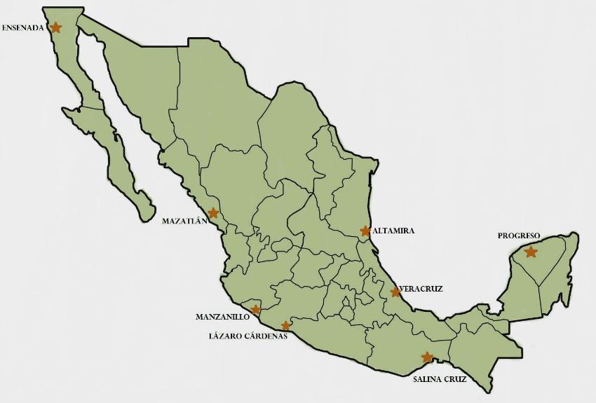 CAPACIDAD DE PUERTOS EN MÉXICO CRECE TRAS 46% DE AUMENTO EN INVERSIÓN