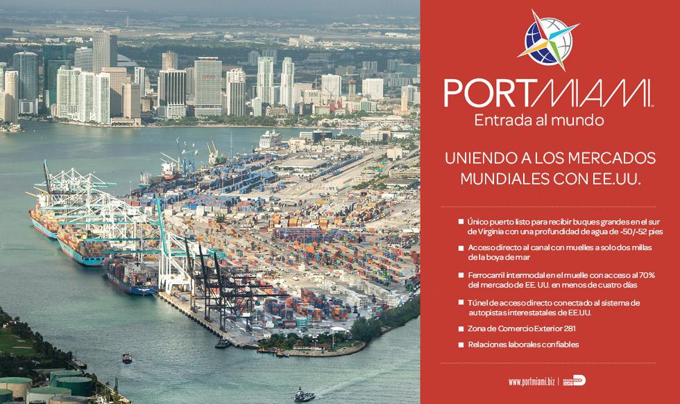 PORTMIAMI, NUEVA RUTA A ESTADOS UNIDOS PARA LAS AGROEXPORTACIONES DEL PERÚ